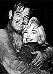 Marilyn Monroe et Clark Gable 1961